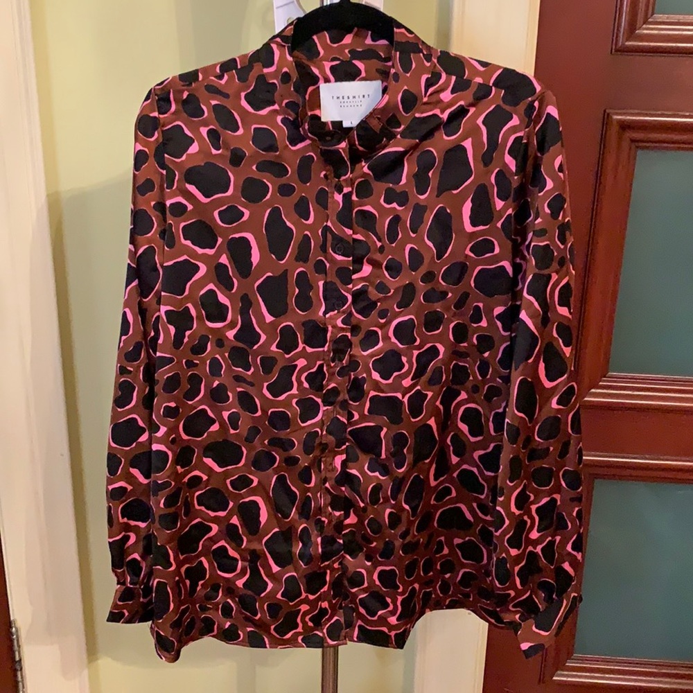 Leopard print blouse